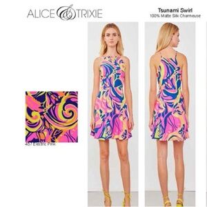 Alice & Trixie Claire Dress Tsunami Swirl (D3)